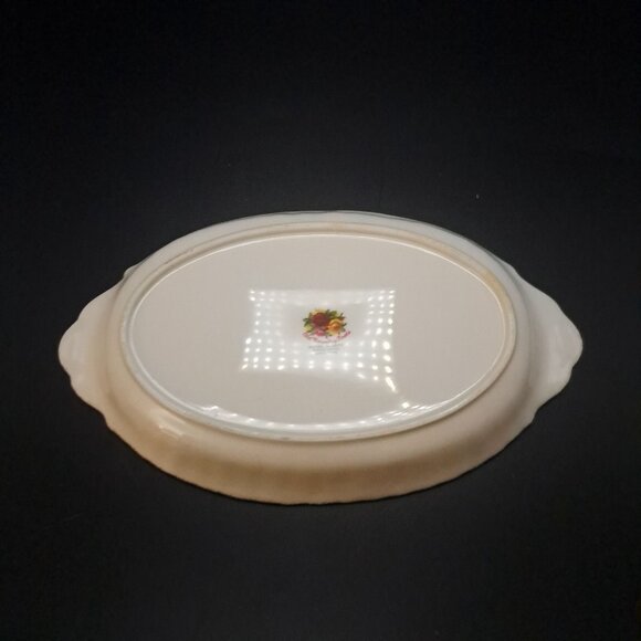 Royal Albert Old Country Roses Bone China Tray 10" Floral Design - Picture 6 of 6